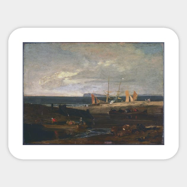 A Scene on the English Coast, 1798 Sticker by Art_Attack